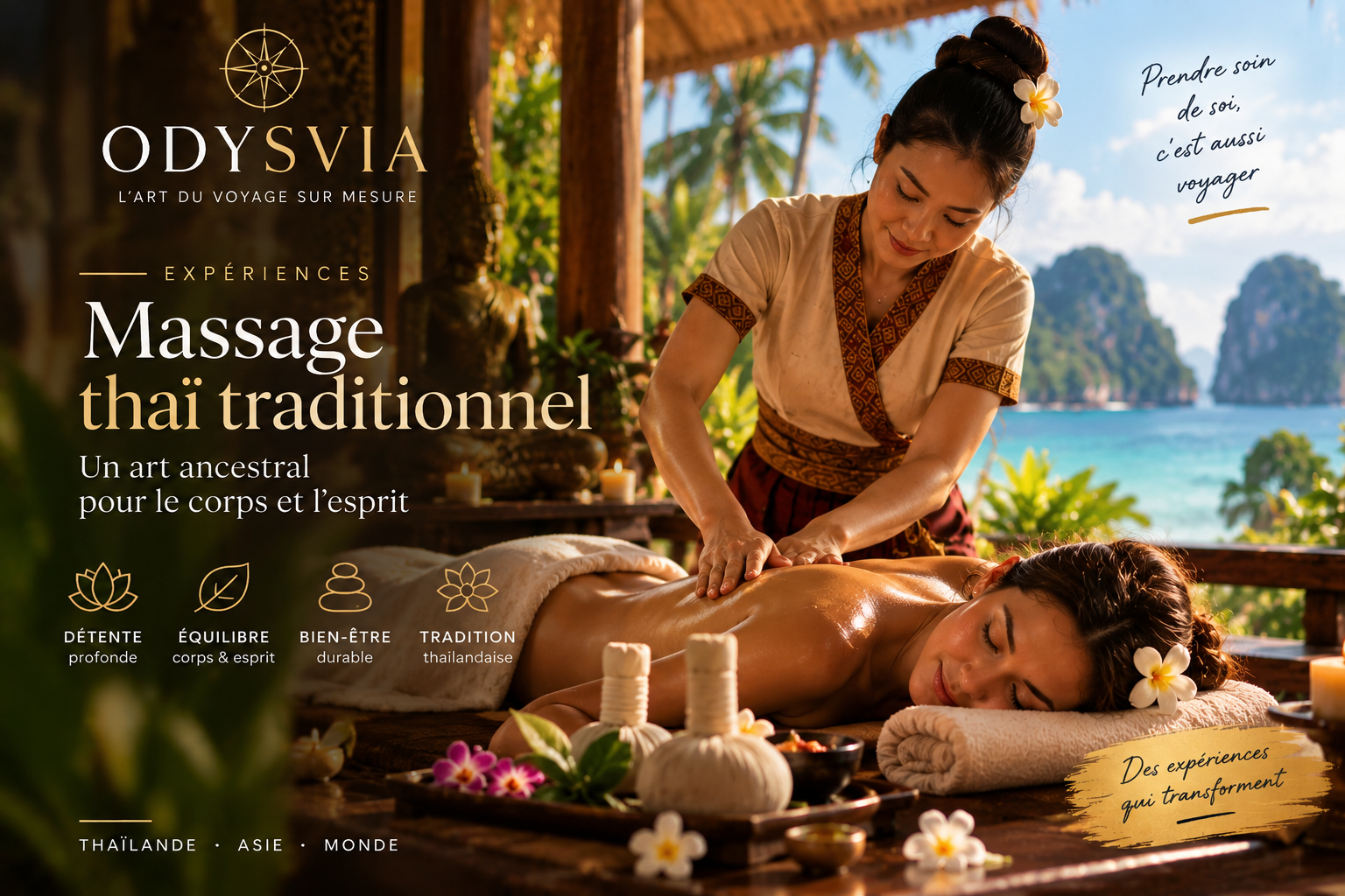 Traditional Thai massage — ODYSVIA