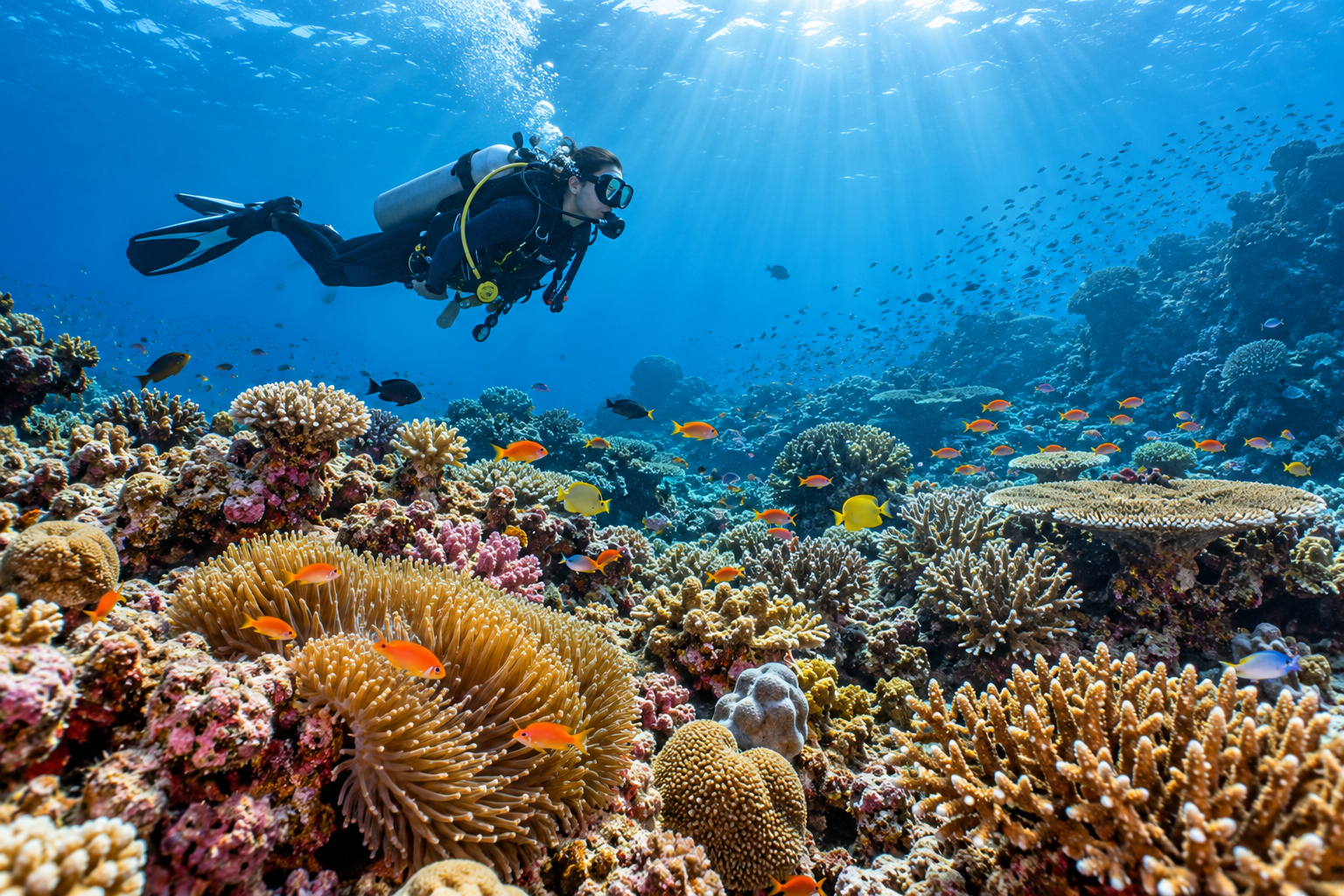 Diving & sea