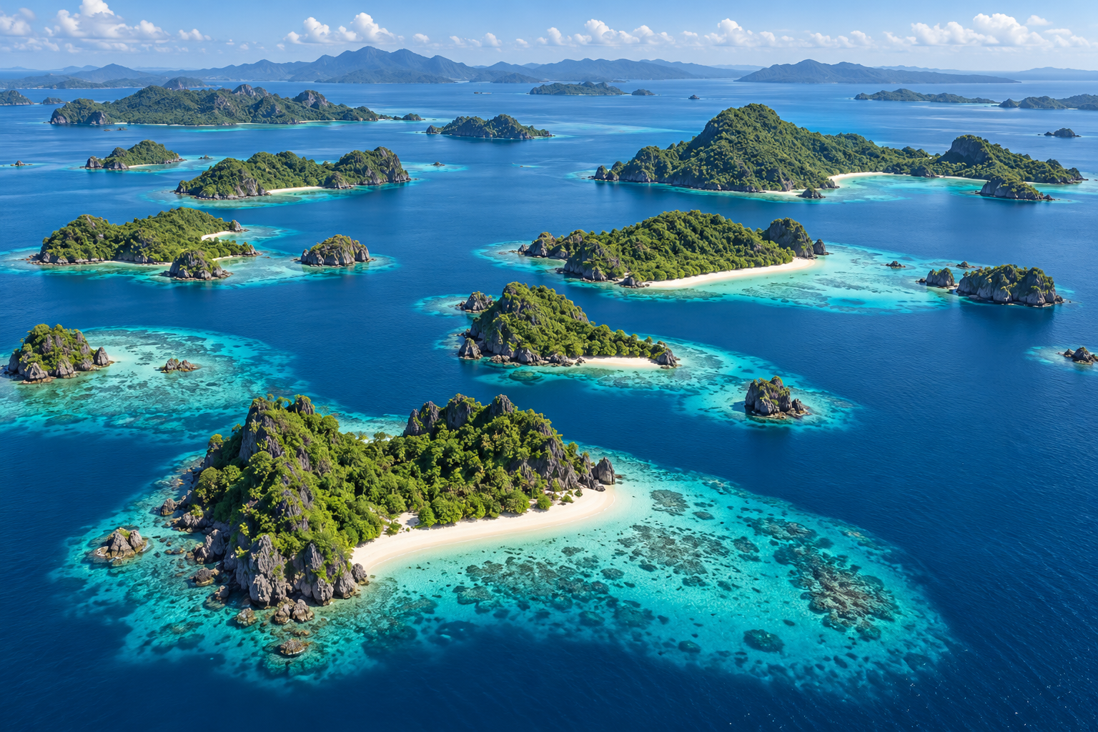 Islands & lagoons