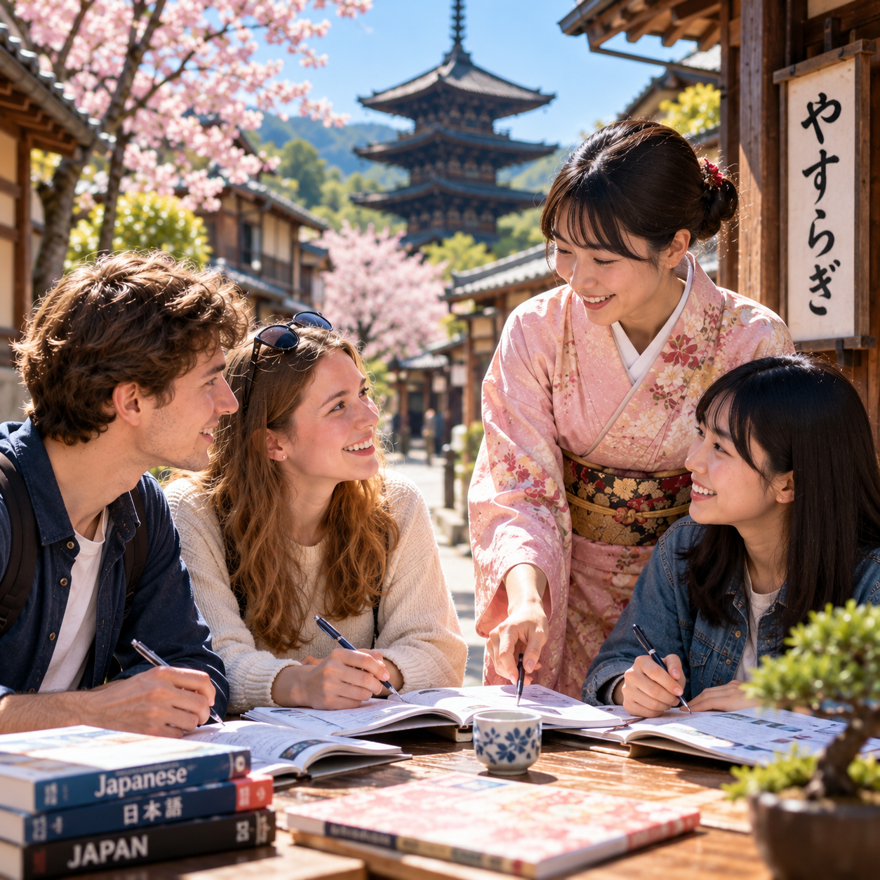 Language-learning stay in Japan