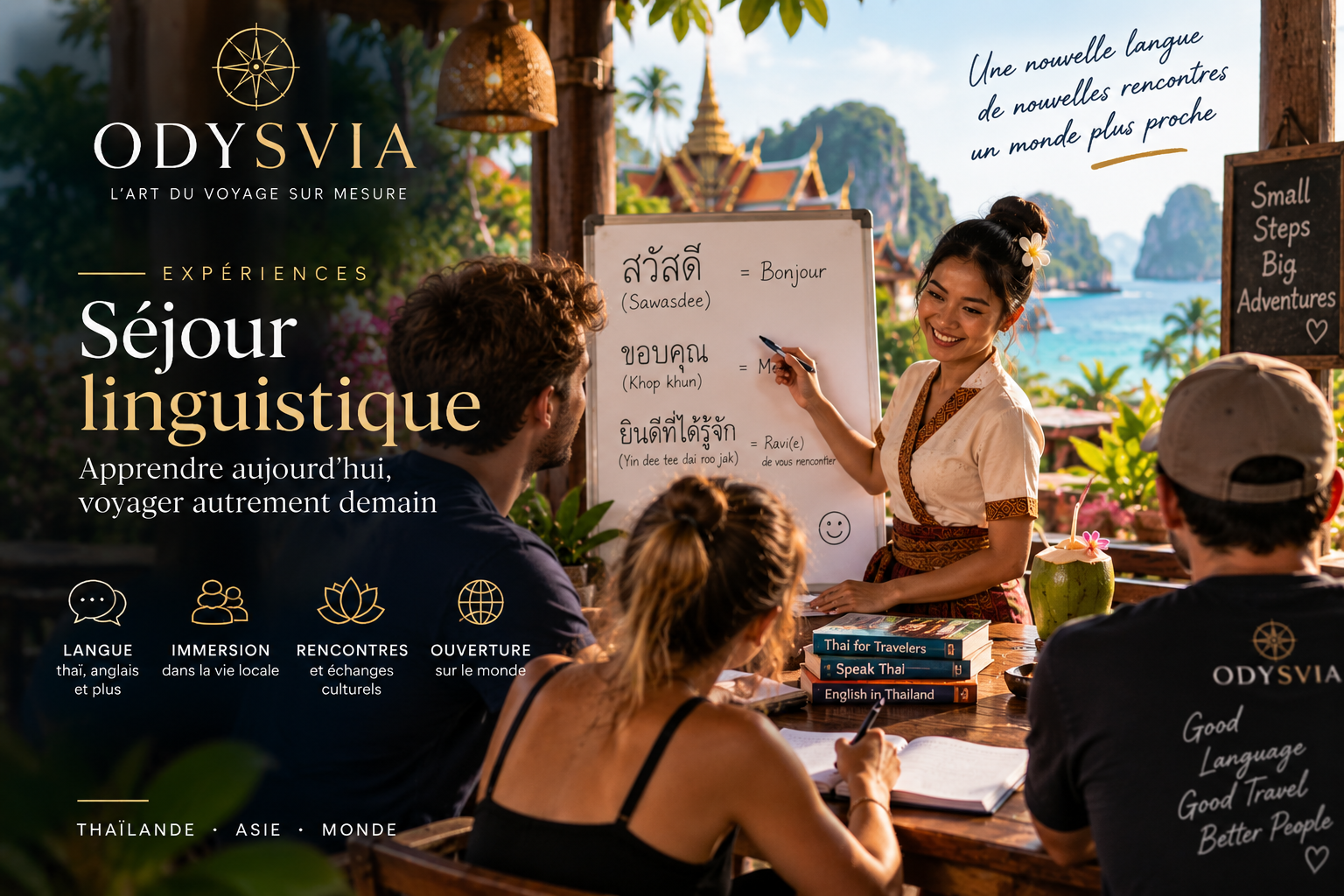 Language-learning stay — ODYSVIA