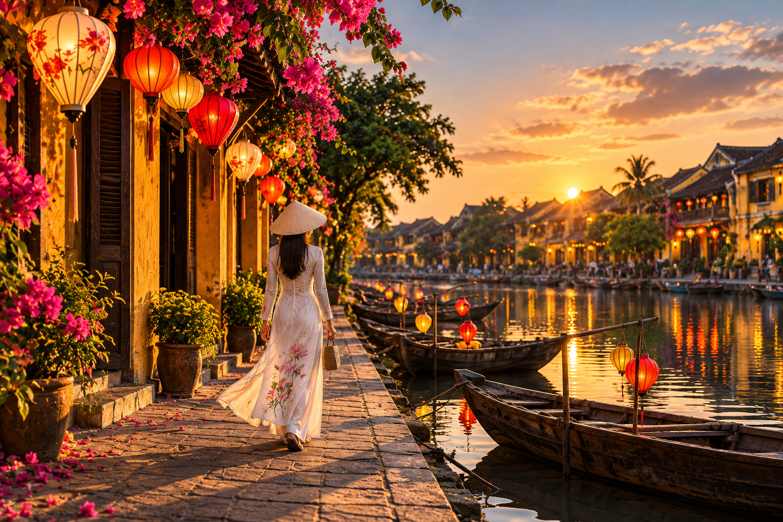 Illustration de voyage au Vietnam
